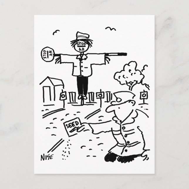 Lollipop Man är  Vykort (Framsida)