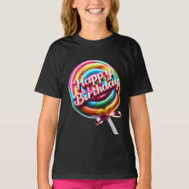 Lollipop med Shiny Bow T Shirt