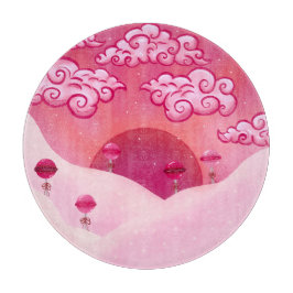 Lollipop och söt moln illustration