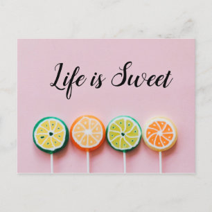 Lollipop-postkort Vykort