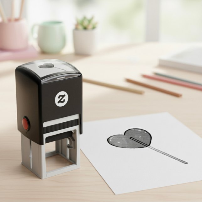 Lollipop Self-inking Frimärke Självfärgande Stämpel (Skapare uppladdad)
