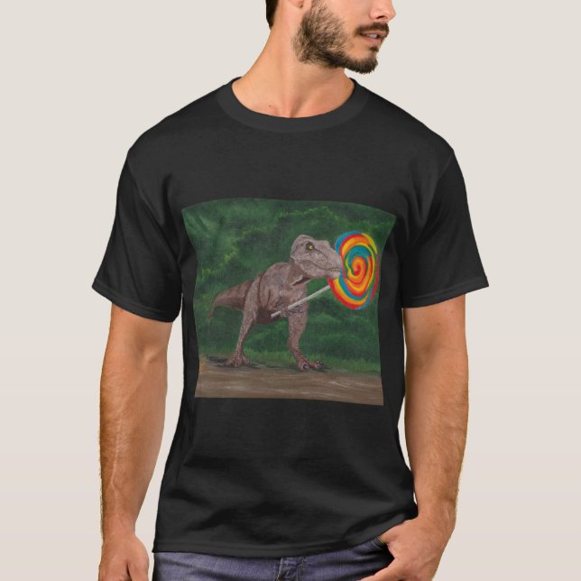 LOLLIPOP T-REX T SHIRT (Framsida)