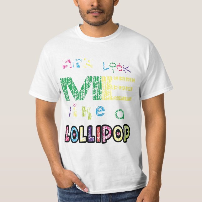 Lollipop Tee Shirt (Framsida)