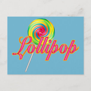 Lollipop Vykort