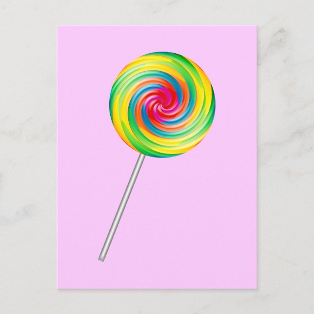 Lollipop Vykort (Framsida)