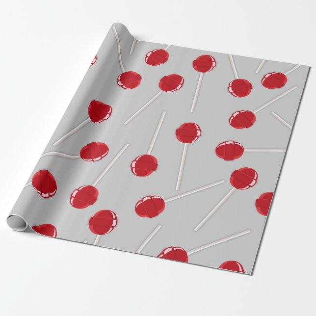 lollipop wrapping paper presentpapper (Utrullad)