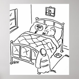 Lollipopman sover med sin lollipop poster