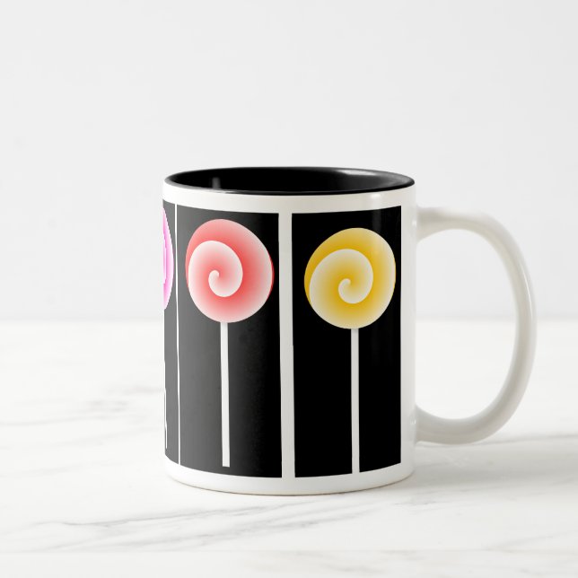 Lollipoppmugg Två-Tonad Mugg (Höger)