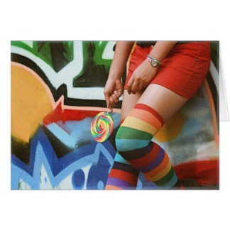 Lollips and Rainbows - Tomt kort