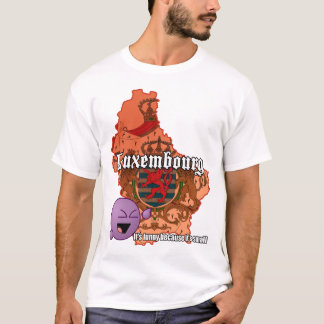 lolLuxembourg T-tröja (tända), Tee Shirt