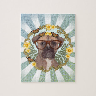 Lolly Boxer Hund-pussel Pussel
