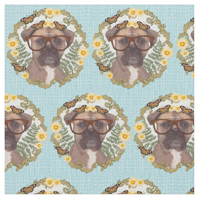 Lolly Boxer Hund Tyg (Närbild)