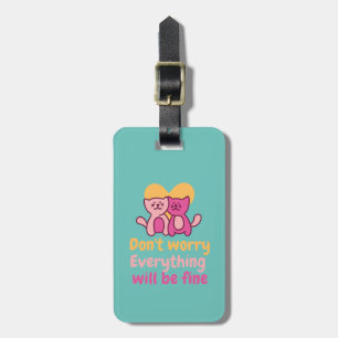 Lolly Cat Couggage Tag Bagagebricka