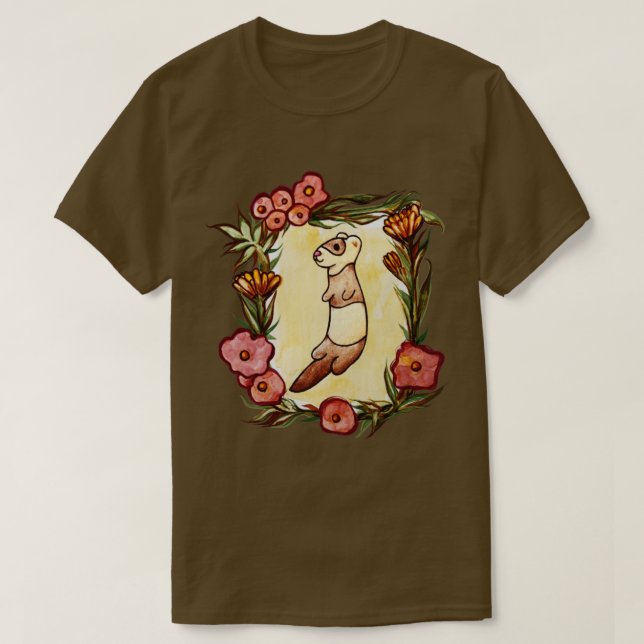 Lolly Ferret T Shirt (Design framsida)