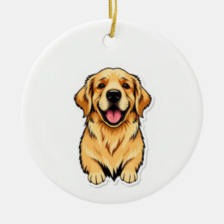 Lolly Golden Retriever Ornament