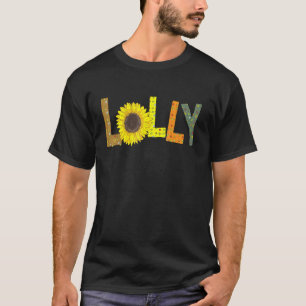 Lolly Grandmor Sunblommor Matching Lolli Pop 1 T Shirt