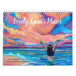 Lolly Kauai Muses Hawaiian Calendar Kalender