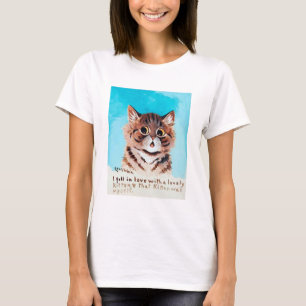 Lolly Kitten, Louis Wain T Shirt