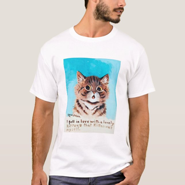 Lolly Kitten, Louis Wain T Shirt (Framsida)