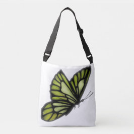 Lolly Lime Butterfly Kor Body Tote Bag Axelväska