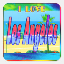 "Lolly Los Angeles 2" Sticker