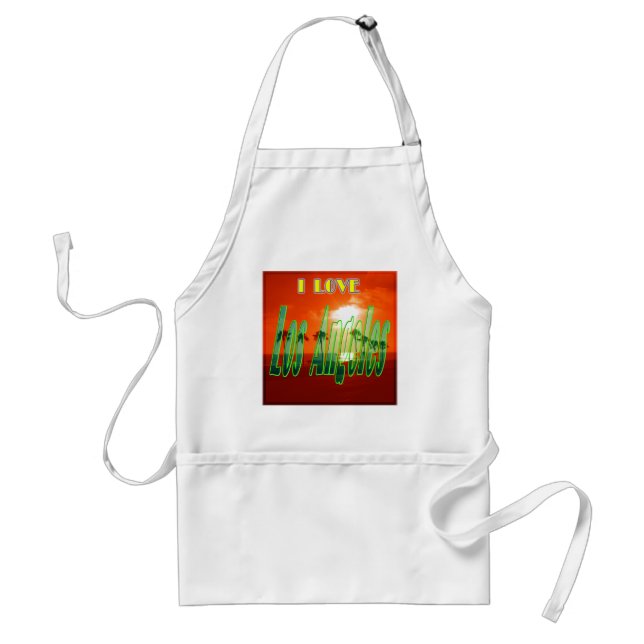 "Lolly Los Angeles" Apron Förkläde (Framsidan)