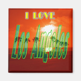 "Lolly Los Angeles" Magnet
