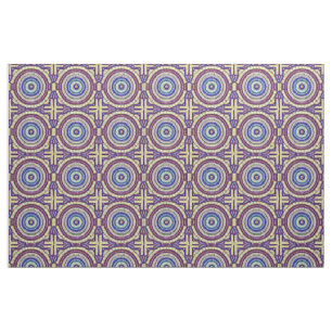 Lolly Mosaic Stil Easy Match Cream Blue Brick Tyg