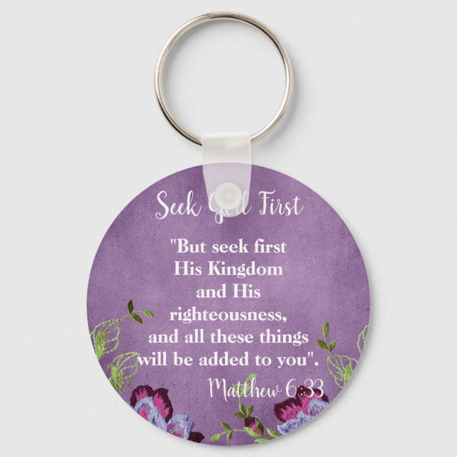 Lolly och Charming Bible Verse Nyckelring (Framsida)