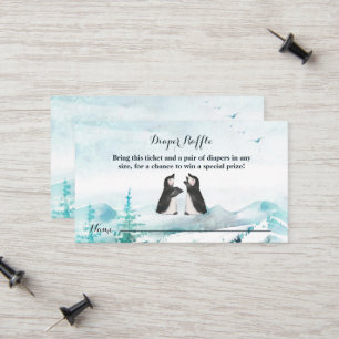 Lolly Penguin Snö Landcape Diaper Raffle