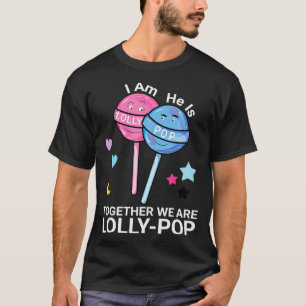 Lolly Pop Grandföräldrar Matching s Par Lolli Po T Shirt