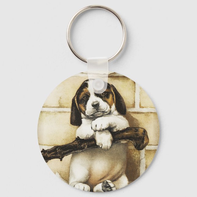 Lolly Puppy Nyckelring (Framsida)
