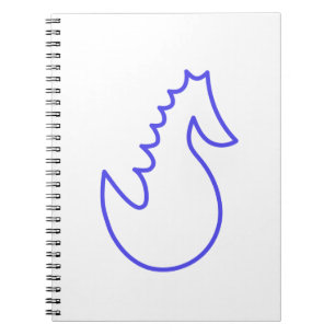 Lolly Seahorse Anteckningsbok