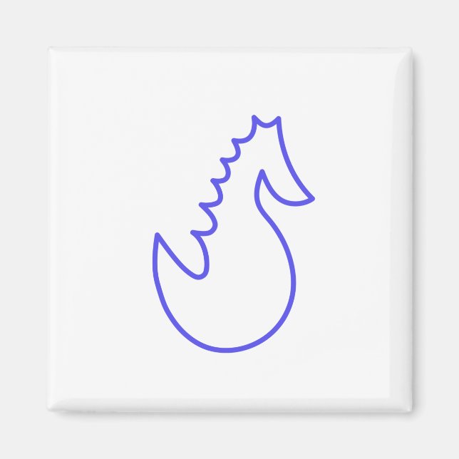 Lolly Seahorse Magnet (Framsidan)