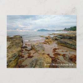 Lolly Sunset Beach i Santa Maria, Ilocos Sur Vykort