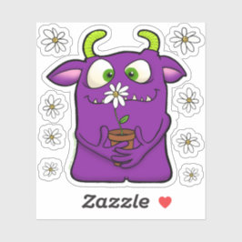 Lolly the Monster, dekorset set Klistermärken