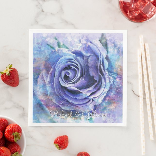 Lolly Watercolor Ro Pappersservett (Insitu)