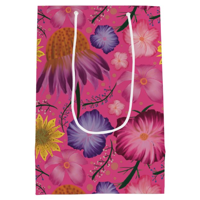 Lolly Wildblommes Rosa Baby Shower (Baksidan)