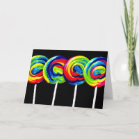 Lollypop kort