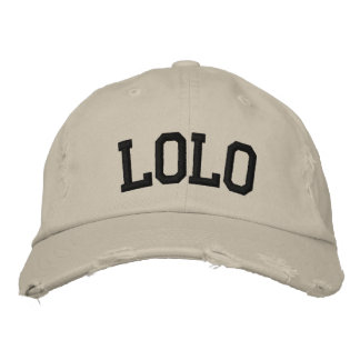 Lolo Embroized Hat Broderad Keps