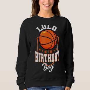 Lolo of the Birthday Boy Basketball Theme Bday Par T Shirt
