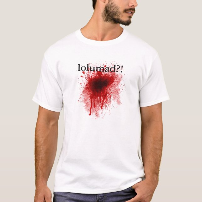 lolumad?! tee shirt (Framsida)