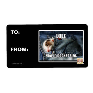 LOLZ Nu i Pocket Storlek Fraktsedel