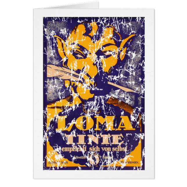 Loma - 1930 - nödlidande hälsningskort (Framsidan)