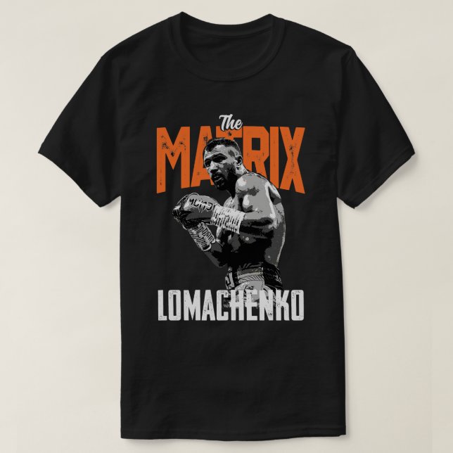 Lomachenko Matrix orange 1 T Shirt (Design framsida)