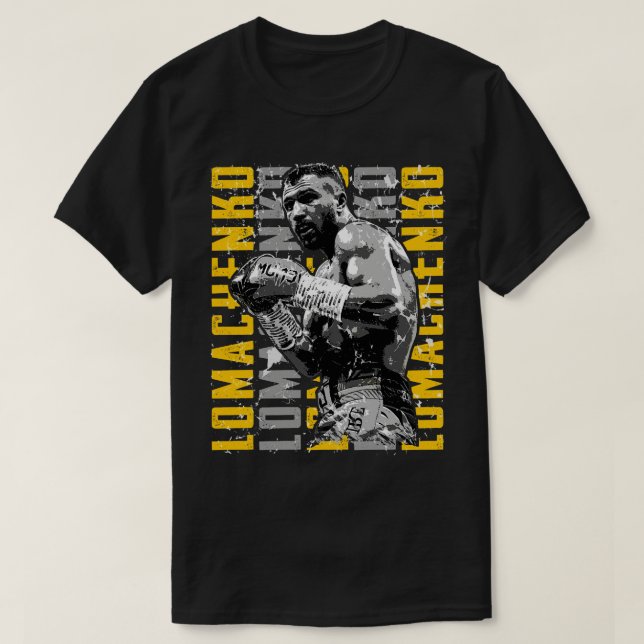 Lomachenko T Shirt (Design framsida)