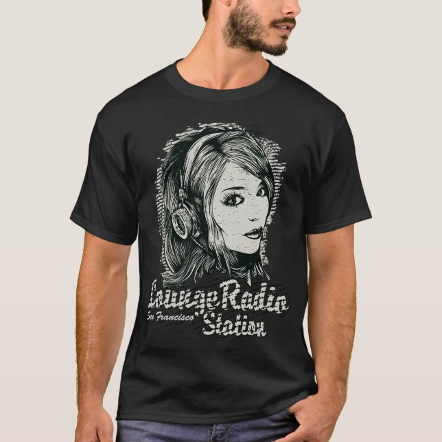 Lomae Radio San Francisco Station T Shirt (Framsida)