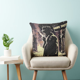 Lombard Retro Urban Gritty Pop Art Stil Kudde
