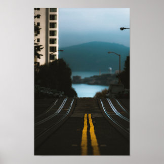 Lombard Street, San Francisco Poster