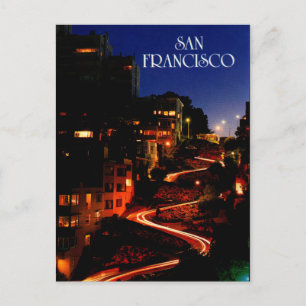 Lombard Street San Francisco Vykort
